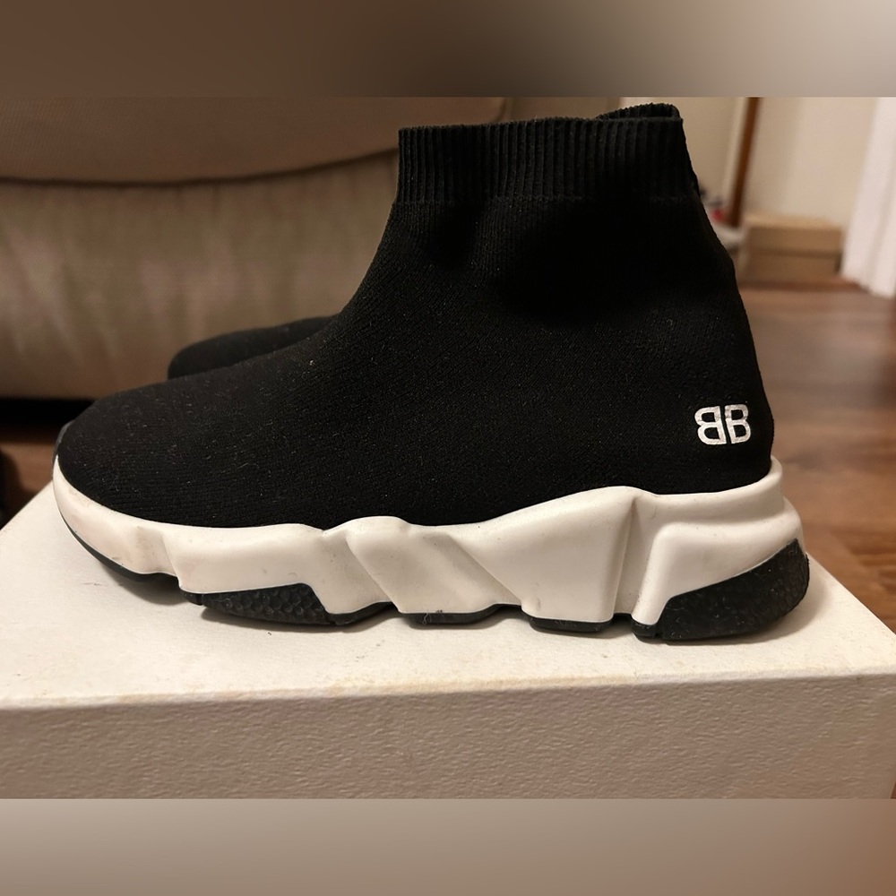 Balenciaga Sock Sneakers - Black / Kids